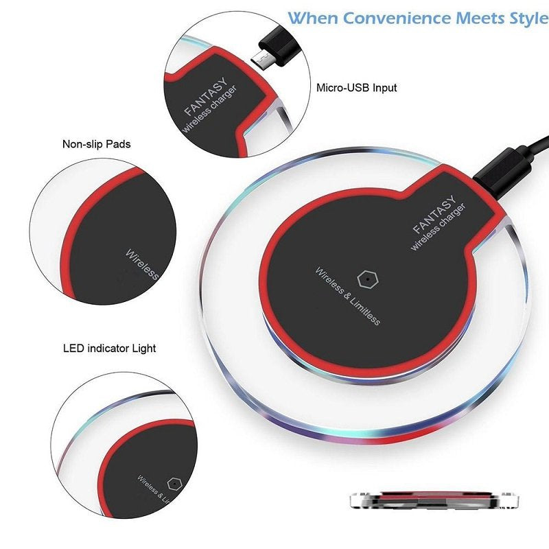 LED WIRELESS CHARGING PAD