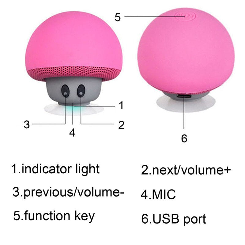 MUSHROOM MINI SPEAKER